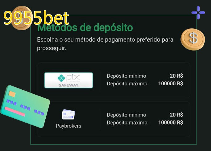 O cassino 9955betbet oferece uma grande variedade de métodos de pagamento